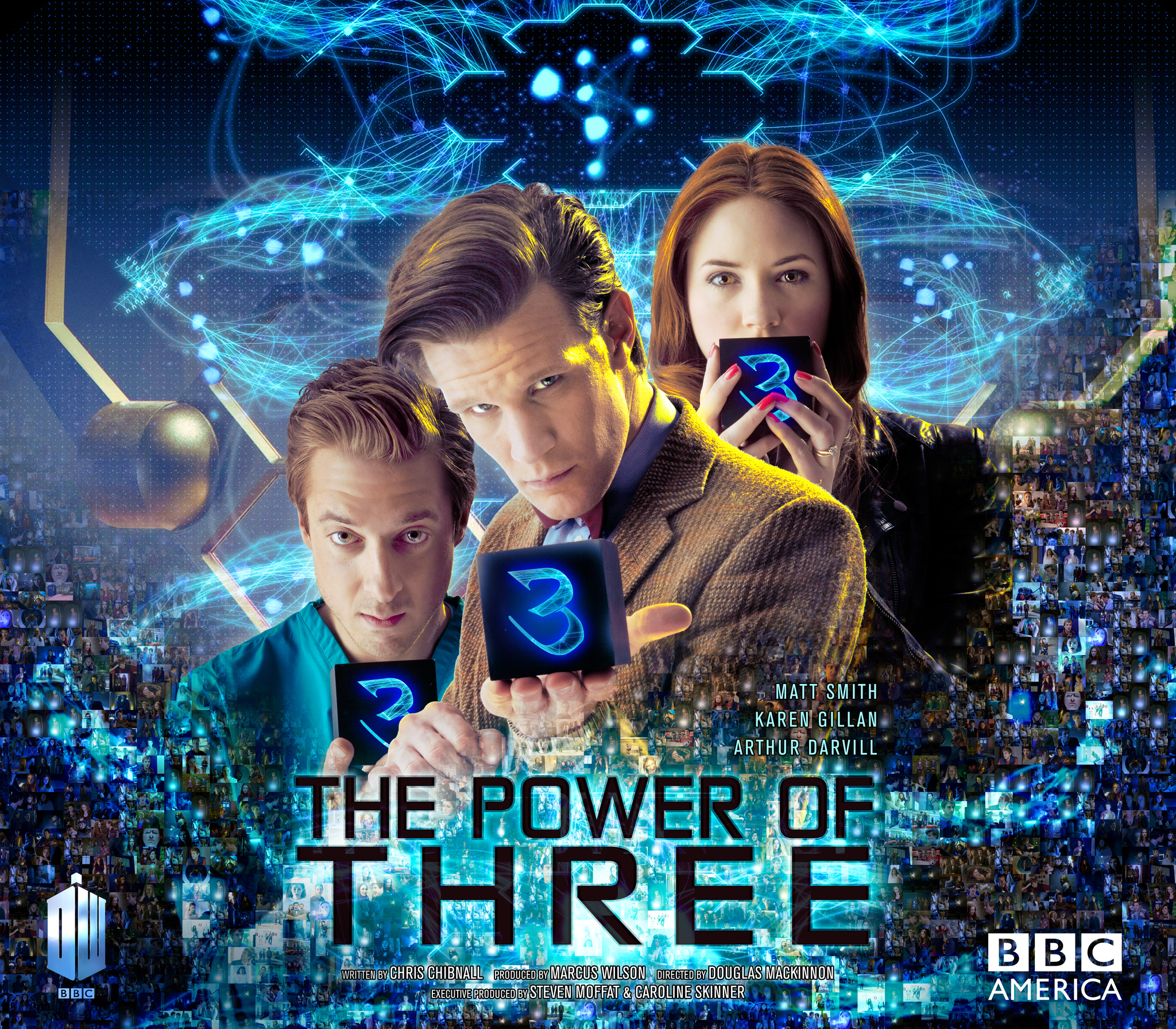 Matt Smith, Karen Gillan and Arthur Darvill in Doctor Who (2005)