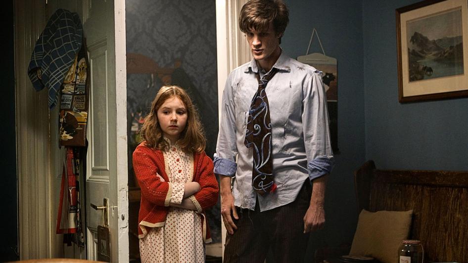 Still of Matt Smith and Caitlin Blackwood in Doctor Who (2005)