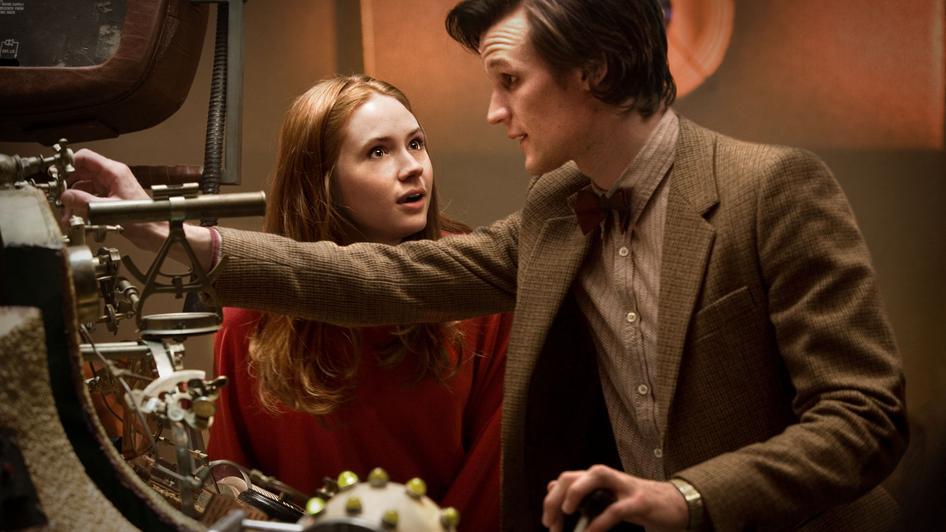 Still of Matt Smith and Karen Gillan in Doctor Who (2005)