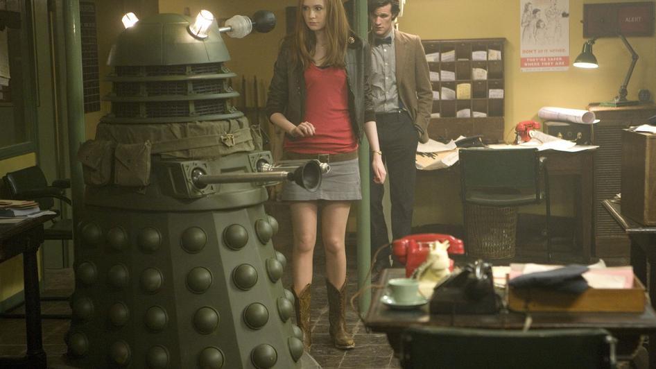 Still of Matt Smith and Karen Gillan in Doctor Who (2005)