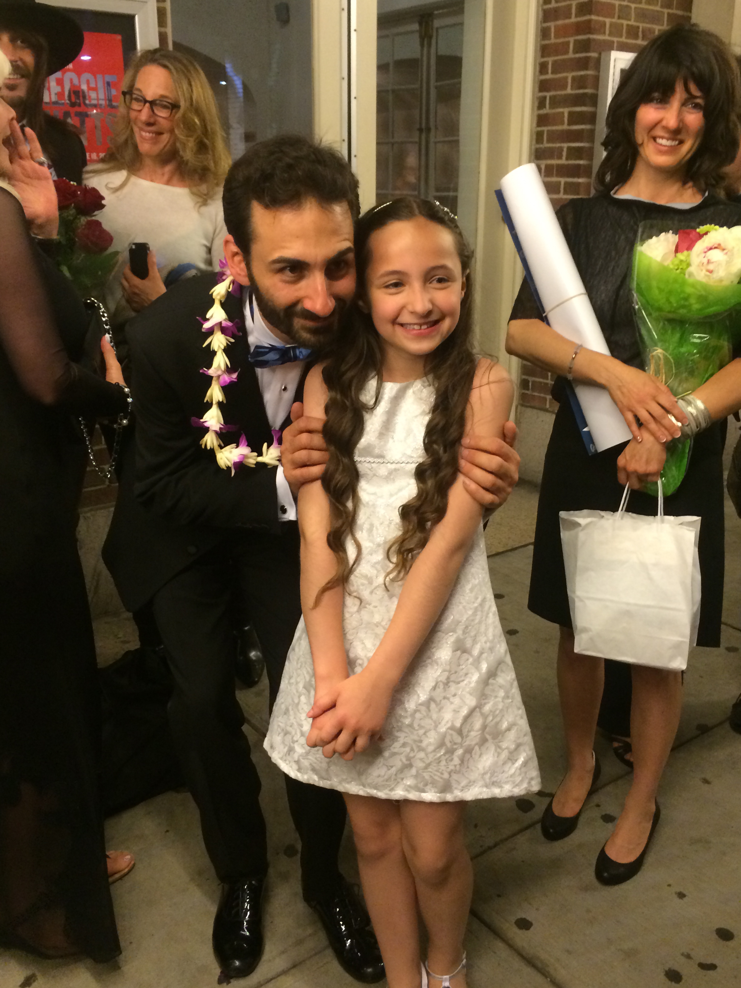 Ashley Brooke with Erik Liberman (Co-Director of Raising the Roof Gala, Played 