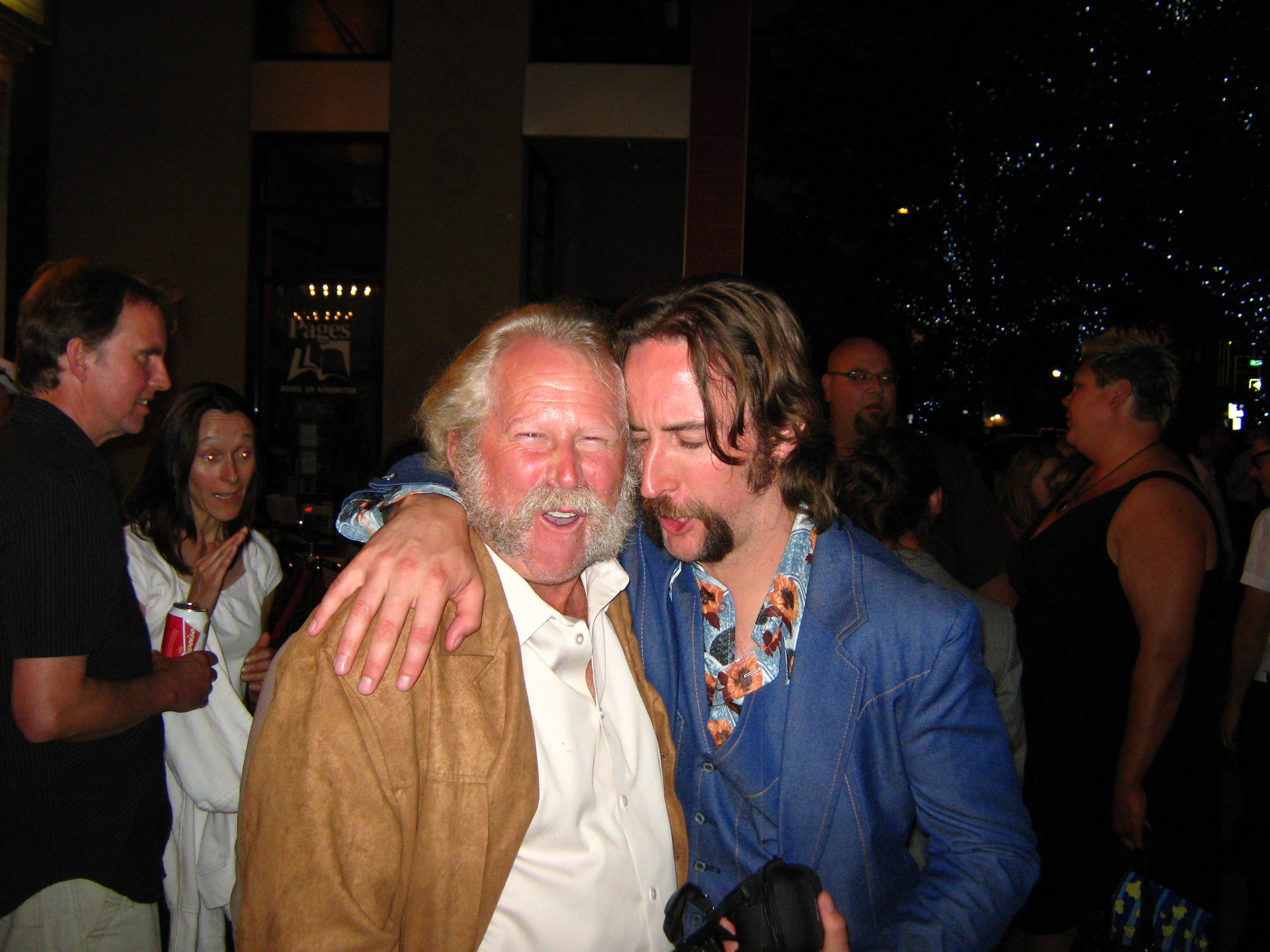 Terry A. Brown and Phil Burke at the Hell on Wheels Season 2 Premiere Gala