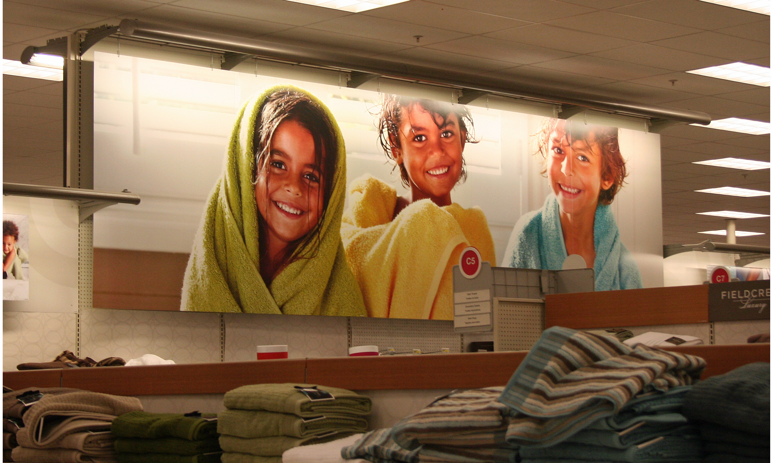 Sadhana & brothers in Target Billboard, currently up in stores,2013.