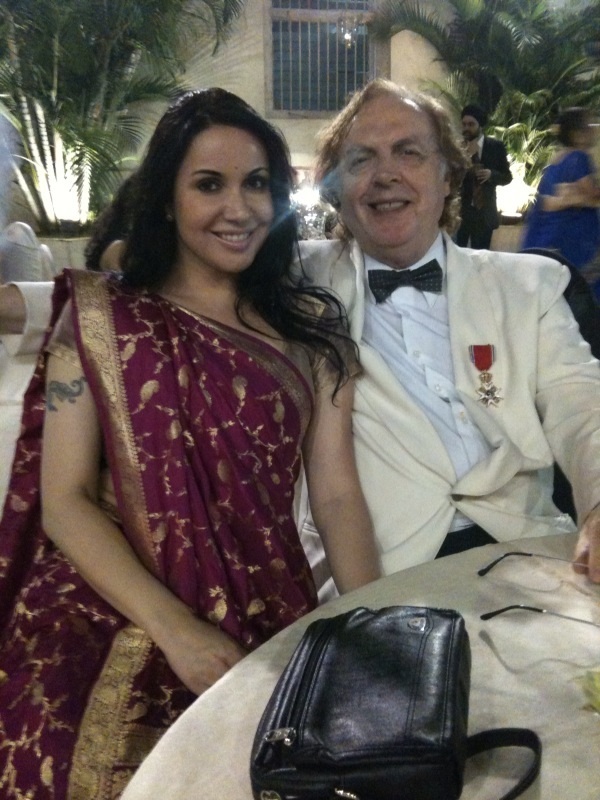 Me and my dad, Norwegian world renowned classical pianist Einar Steen-Nokleberg, in India, where my mother was from.