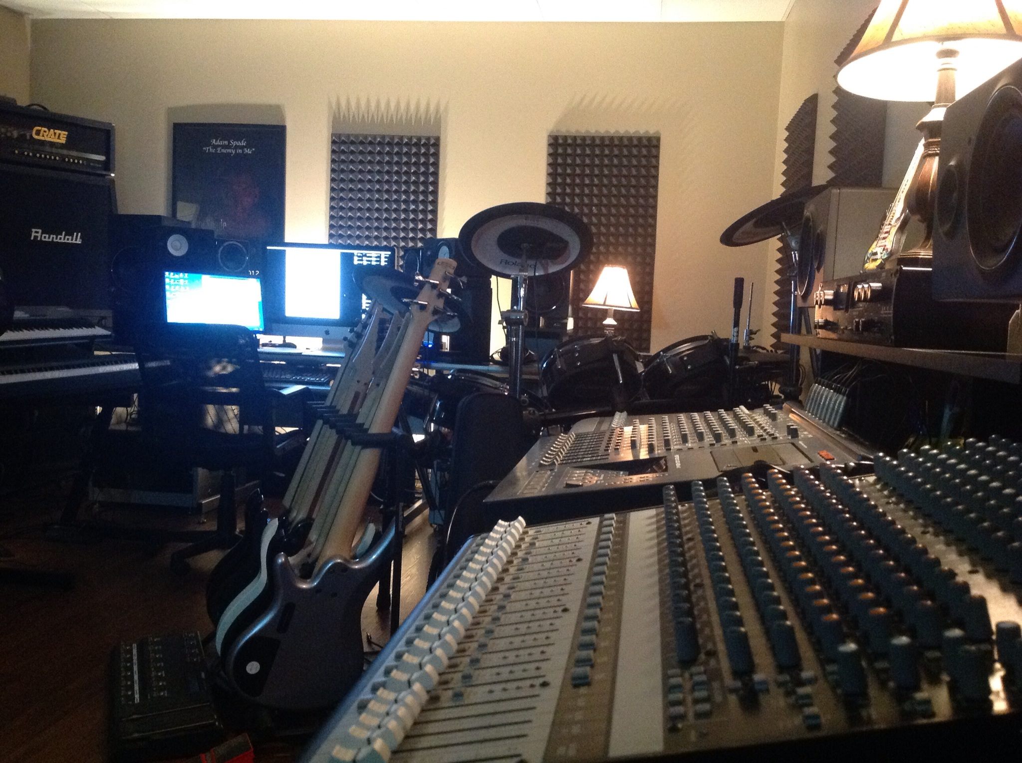 Composer, Adam Spade. Production studio.