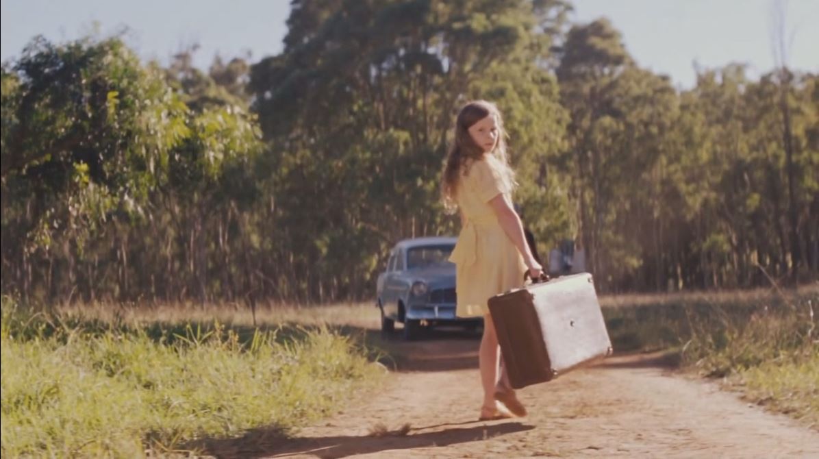 Lily Pearl as 'Young Robyn Davidson' in 'Tracks' - Courtesy of See Saw Films