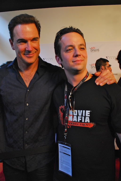 Patrick Warburton and Todd Jenkins at AFI Dallas 09