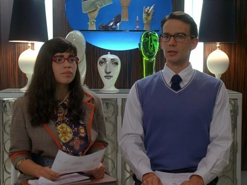 Still of Christopher Gorham and America Ferrera in Ugly Betty (2006)