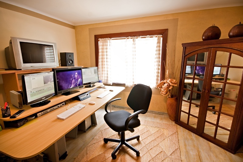 Formating and Grading room at Visom Digital, Rio de Janeiro, Brazil