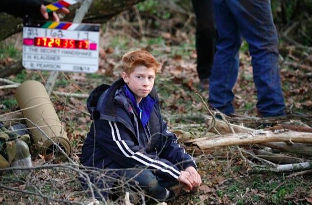 2014 Steven Dady on the set of the movie 