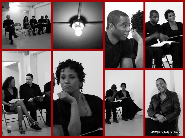 The staged reading of my latest play 