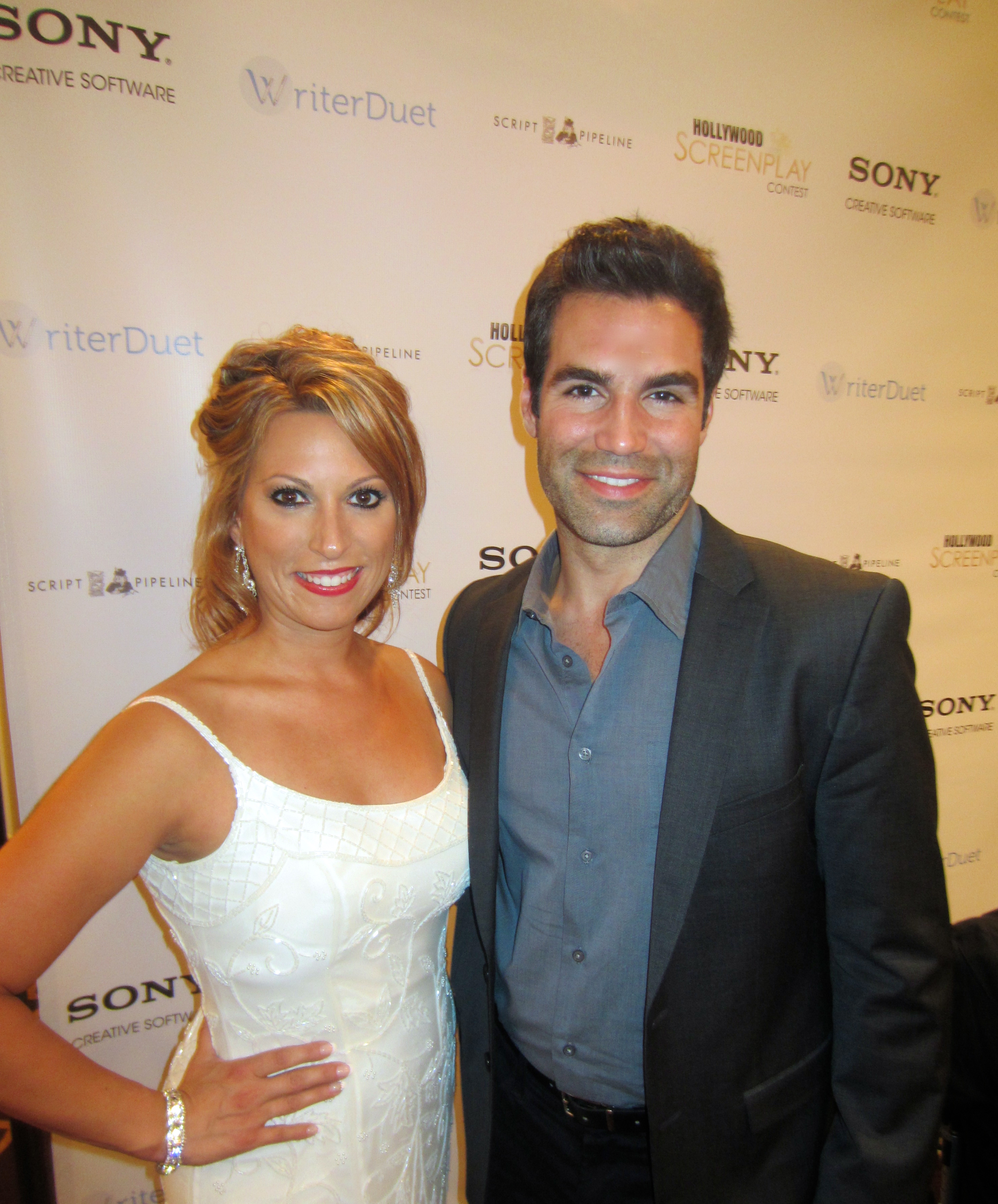 Michelle Romano and Jordi Vilasuso