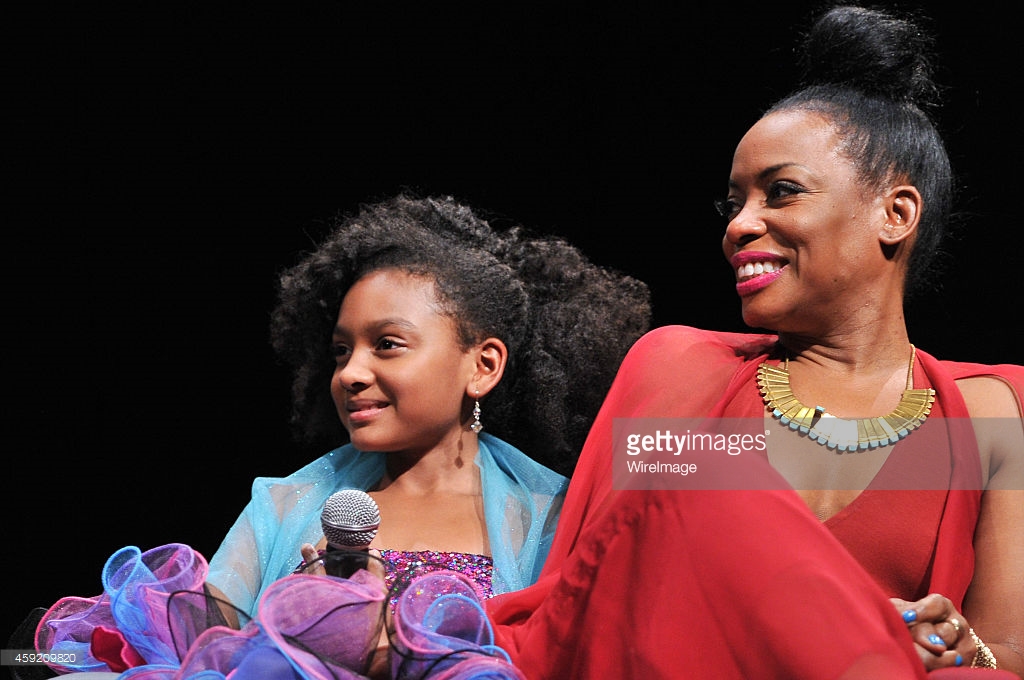 Shailyn Pierre-Dixon and Aunjanue Ellis onstage for the Canadian Premiere of 'The Book of Negroes'