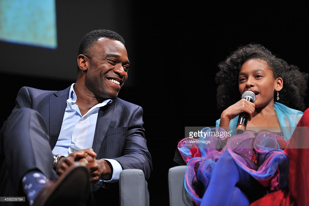 Shailyn Pierre-Dixon and Lyriq Bent onstage for the Canadian Premiere of 'The Book of Negroes'