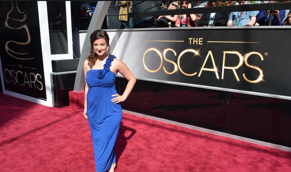 Ashley Bornancin at The Academy Awards