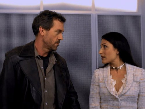 Still of Lisa Edelstein and Hugh Laurie in Hausas (2004)