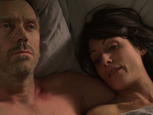 Still of Lisa Edelstein and Hugh Laurie in Hausas (2004)