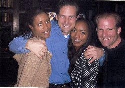 Neil Grunig, Kimberly Lancaster, Angela Bassett, Dave Kilde.