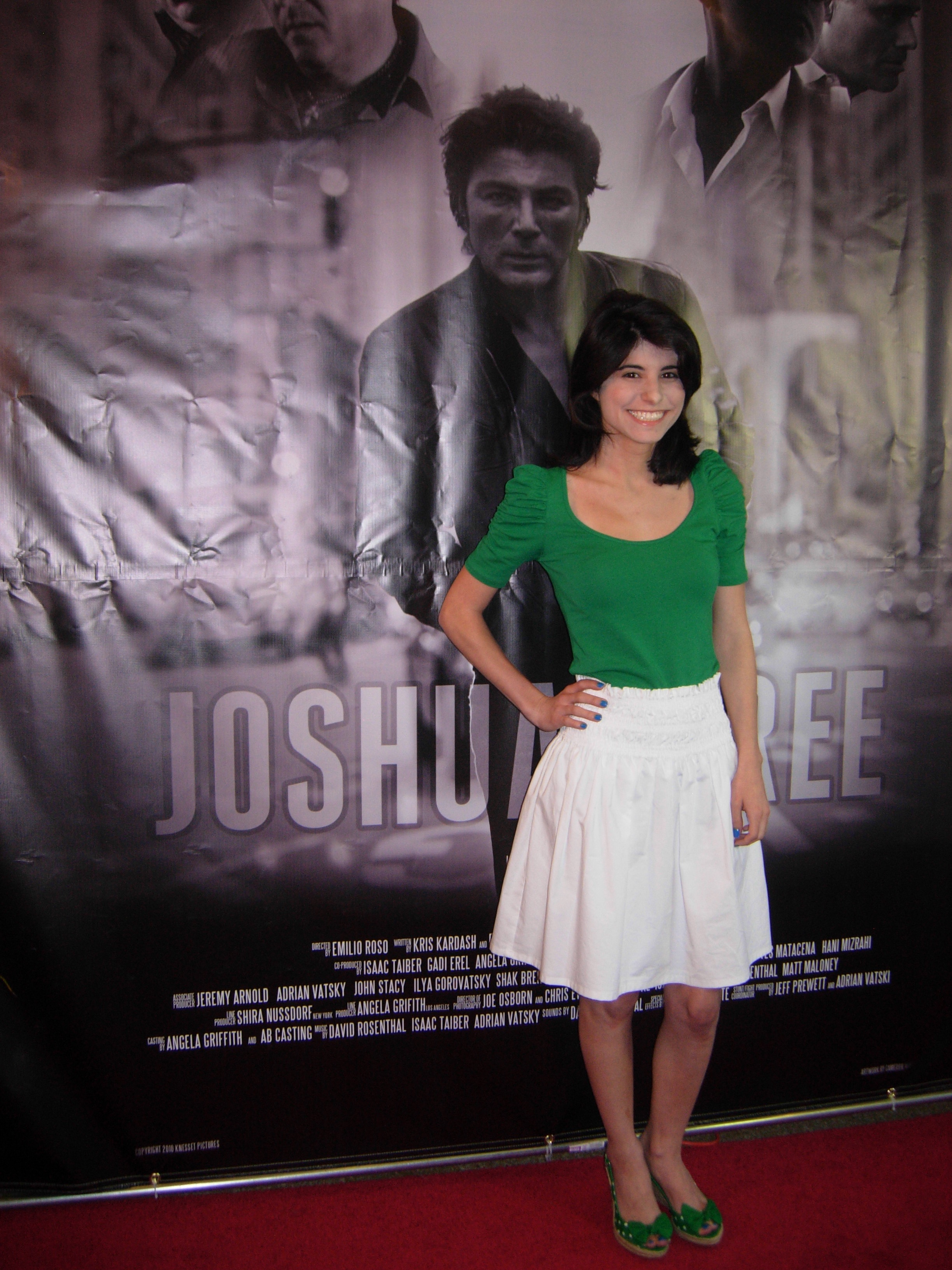 Romina at the Joshua Tree red carpet event.