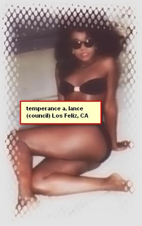 From the LOS FELIZ photo collection ~~ temperance a. lance