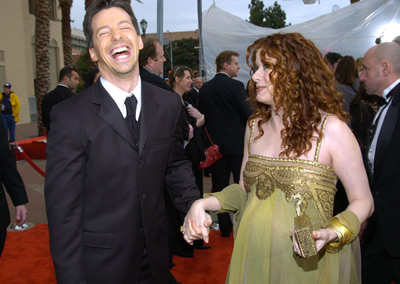 Sean Hayes and Debra Messing