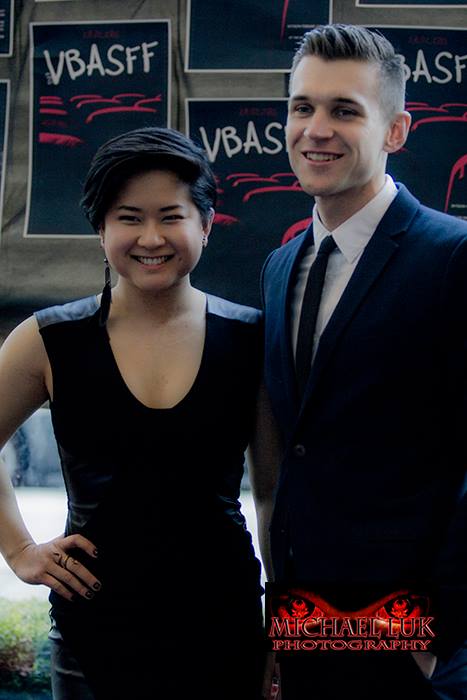 Giovanna Lin and Artur Stofel at event of Vancouver Badass Short Film Festival (2015)