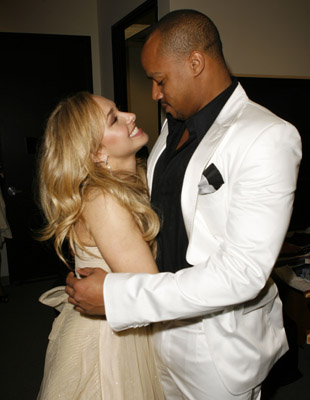 Donald Faison and Hayden Panettiere