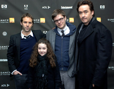 John Cusack, Alessandro Nivola, James C. Strouse and Gracie Bednarczyk at event of Grace Is Gone (2007)