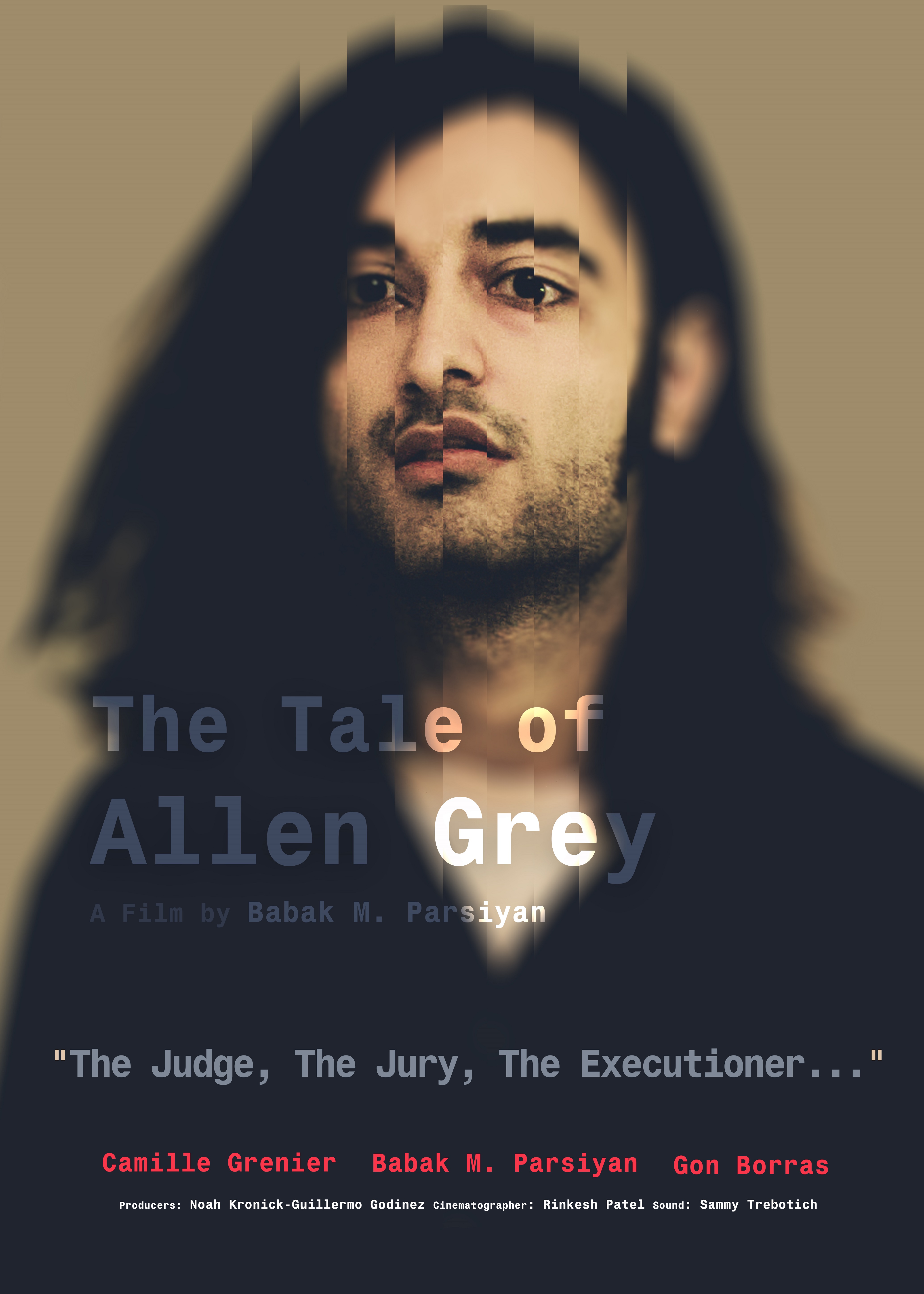 Poster of The Tale of Allen Grey Designed by Yashar Lavaei