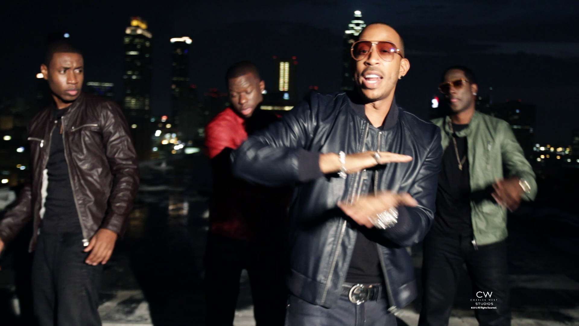 Filming music video with Ludacris and Untitled!