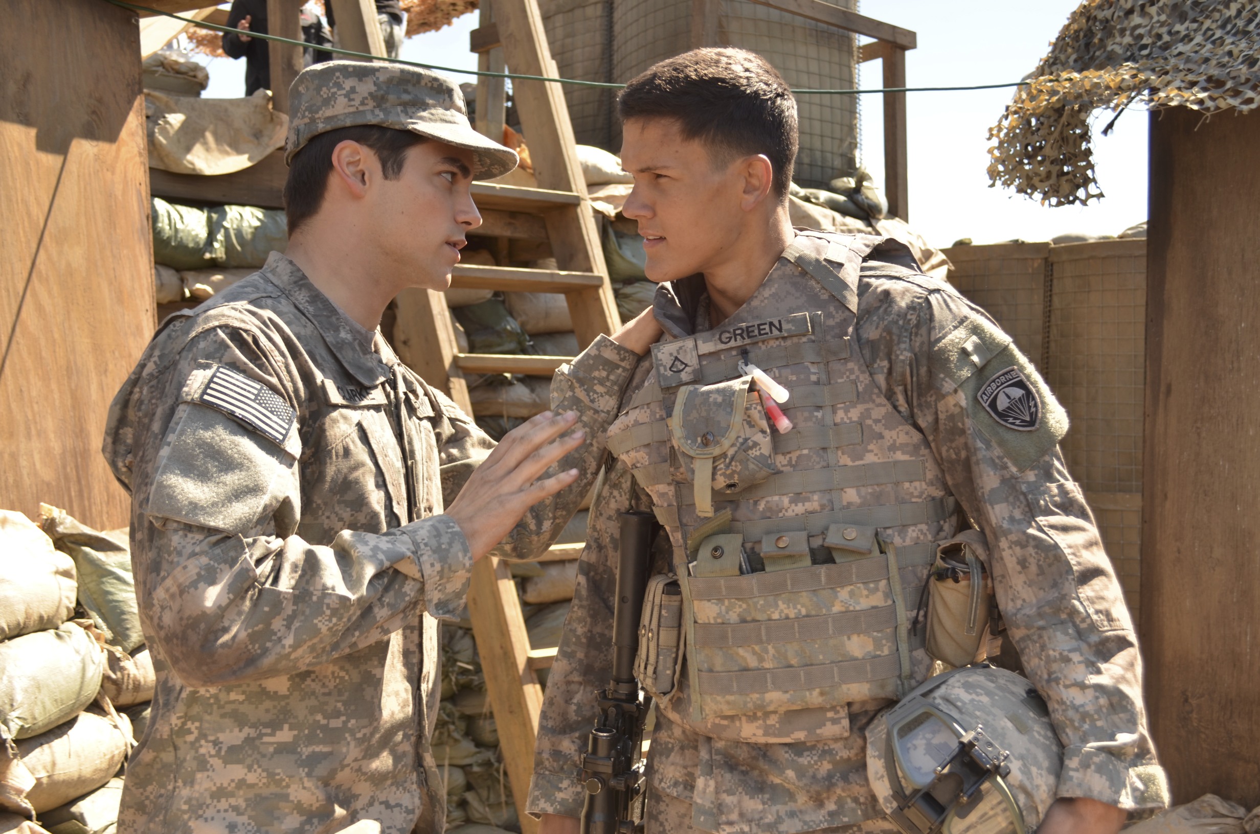 David Gridley, Brant Daugherty- Army Wives/PFC Green