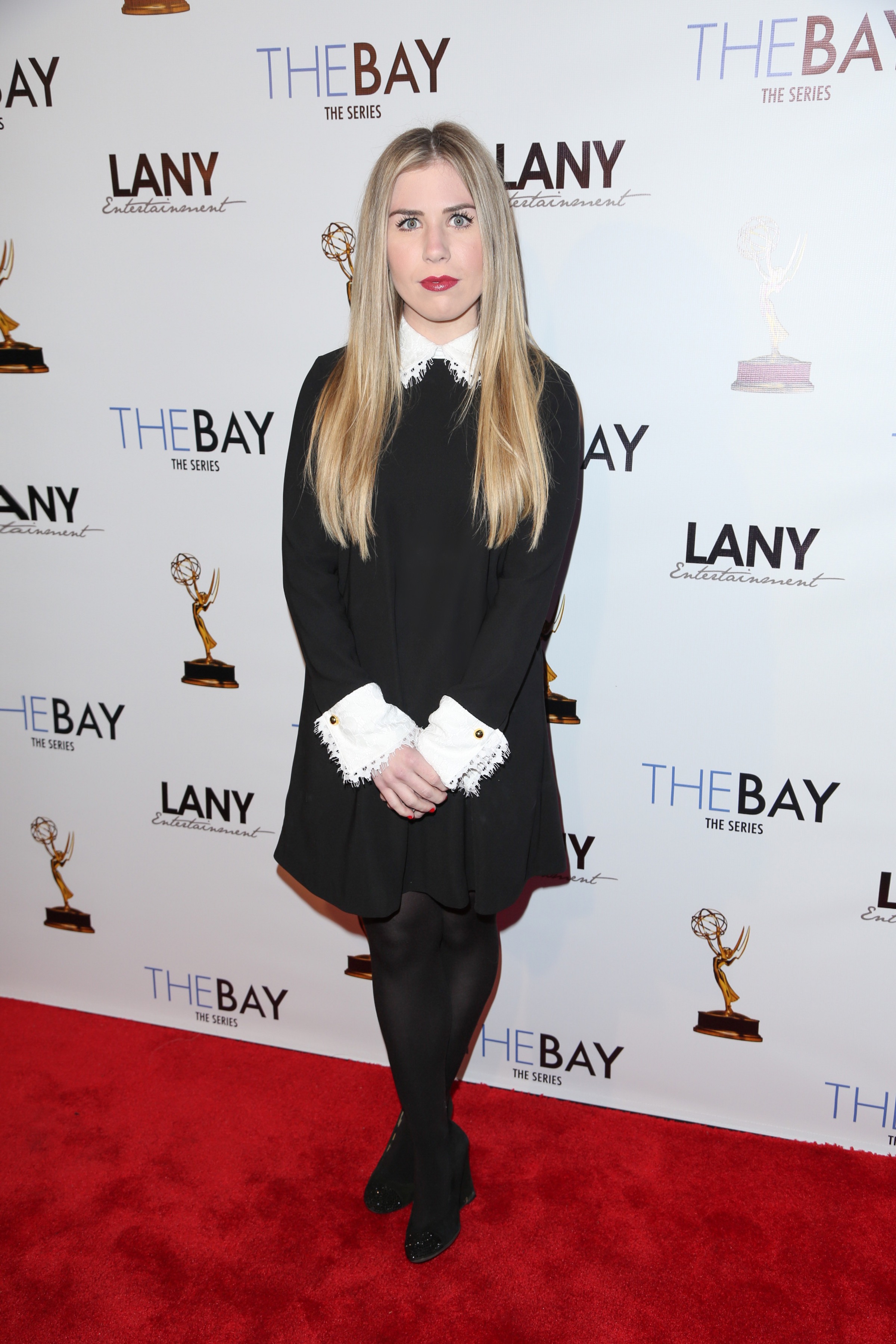 Sainty Nelsen at an Emmy event honoring, The Bay the Series.