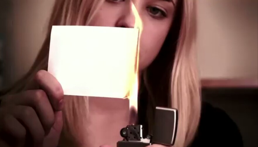 Still from Play With Fire - Music Video (2013)