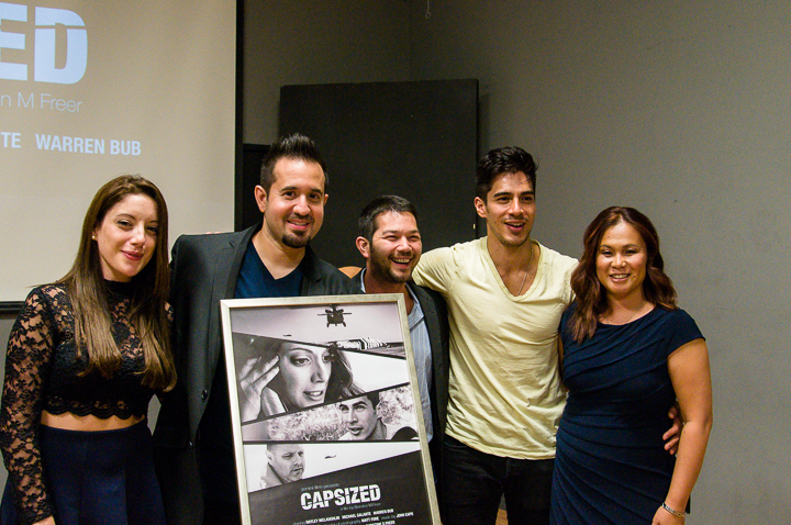 Capsized Premiere with Hayley McLaughlin, Brandon M Freer, Brian M Freer, Michael Galante and Christine S Freer