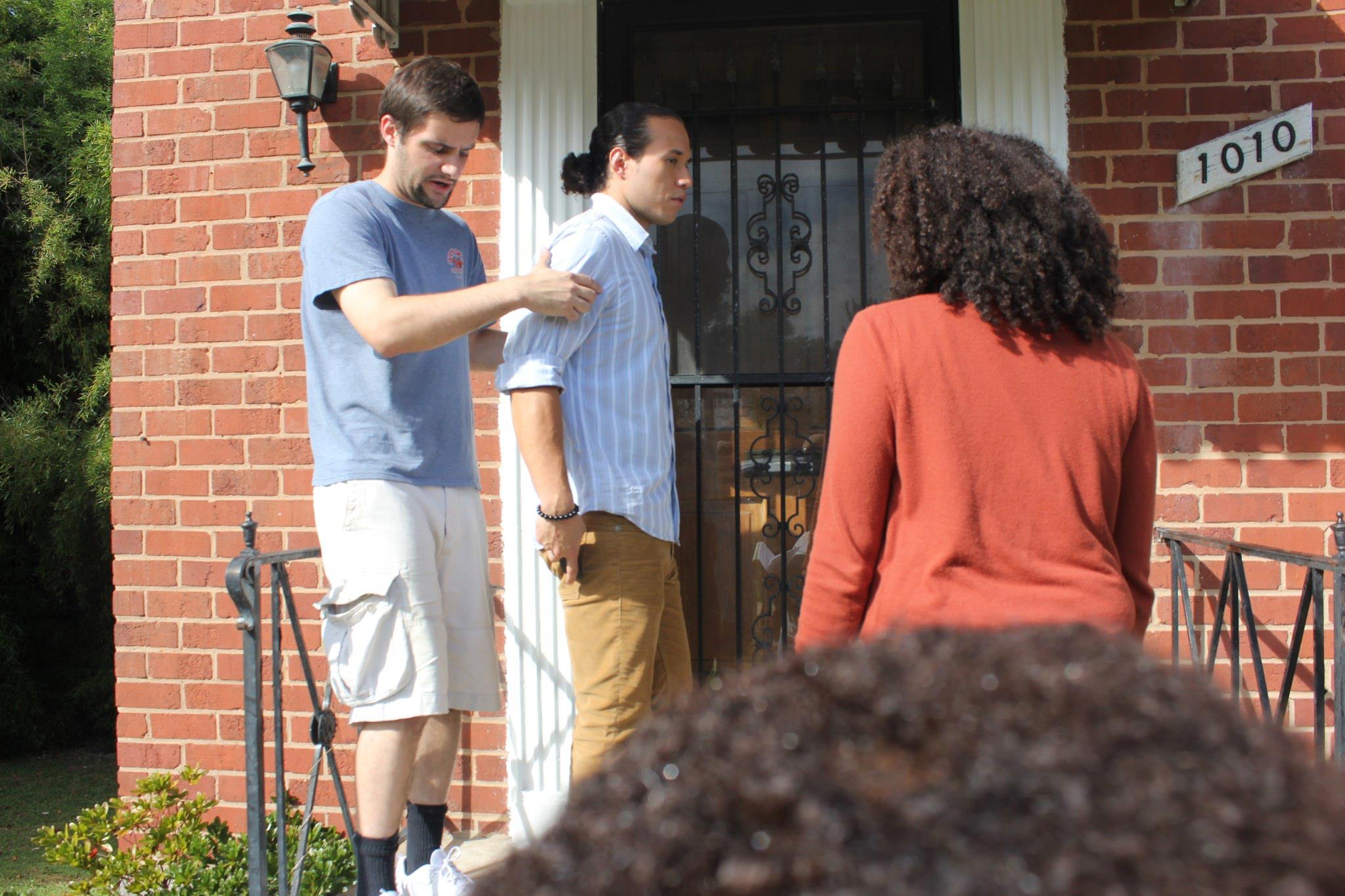 Directing a scene in Shadow of Blood