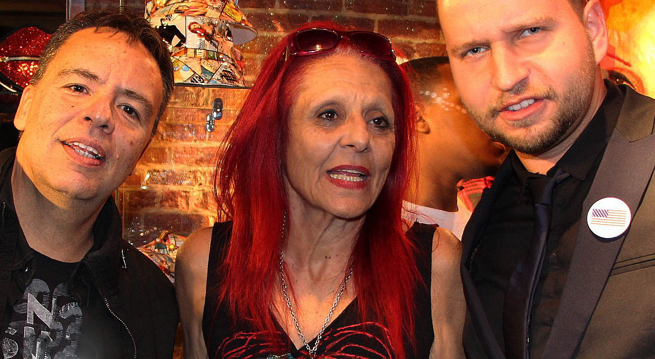 THE KELEMEN FILMS team : Cady Abarca, Patricia Field and Tominno Kelemen