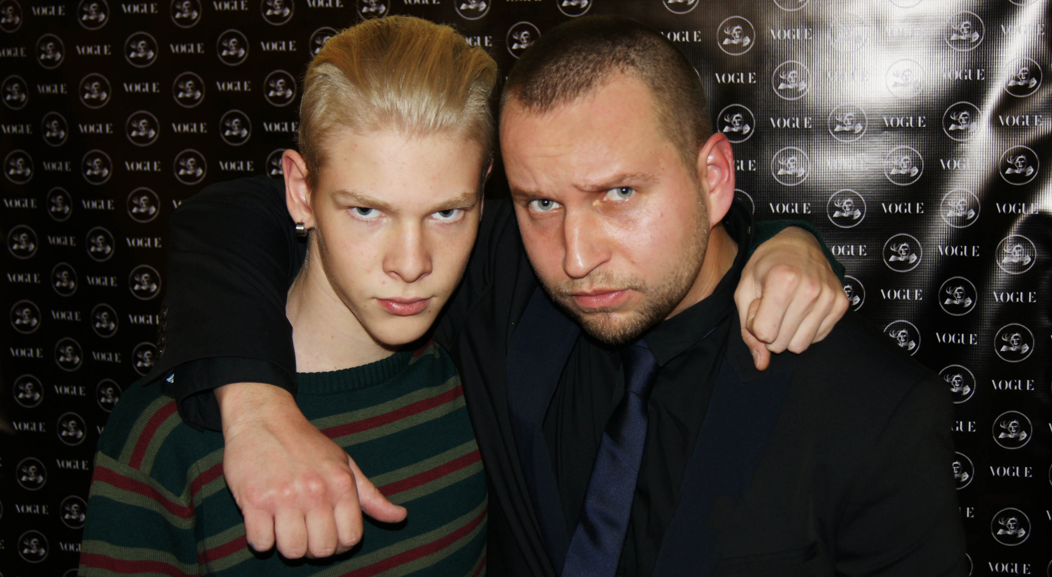 BOYS WARS , European film premiere, Tominno Kelemen with the member of the BW cast Jakko Fox, Nov 17th, Piestany 2015