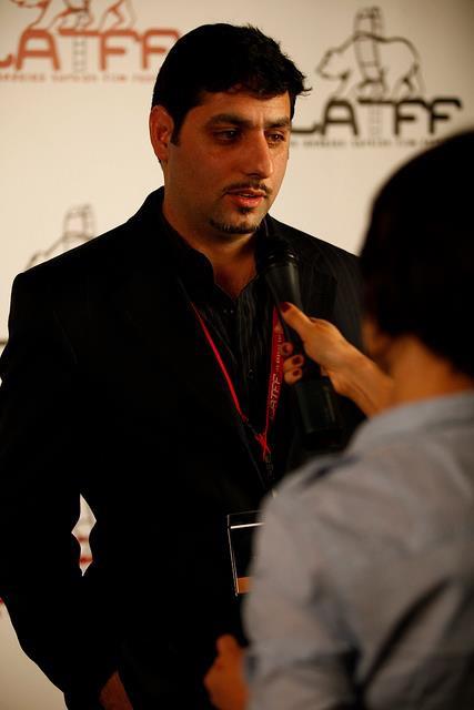 Interview by Turkish Press at Los Angles Turkish Film Festival Egyptian Theater.March 2012