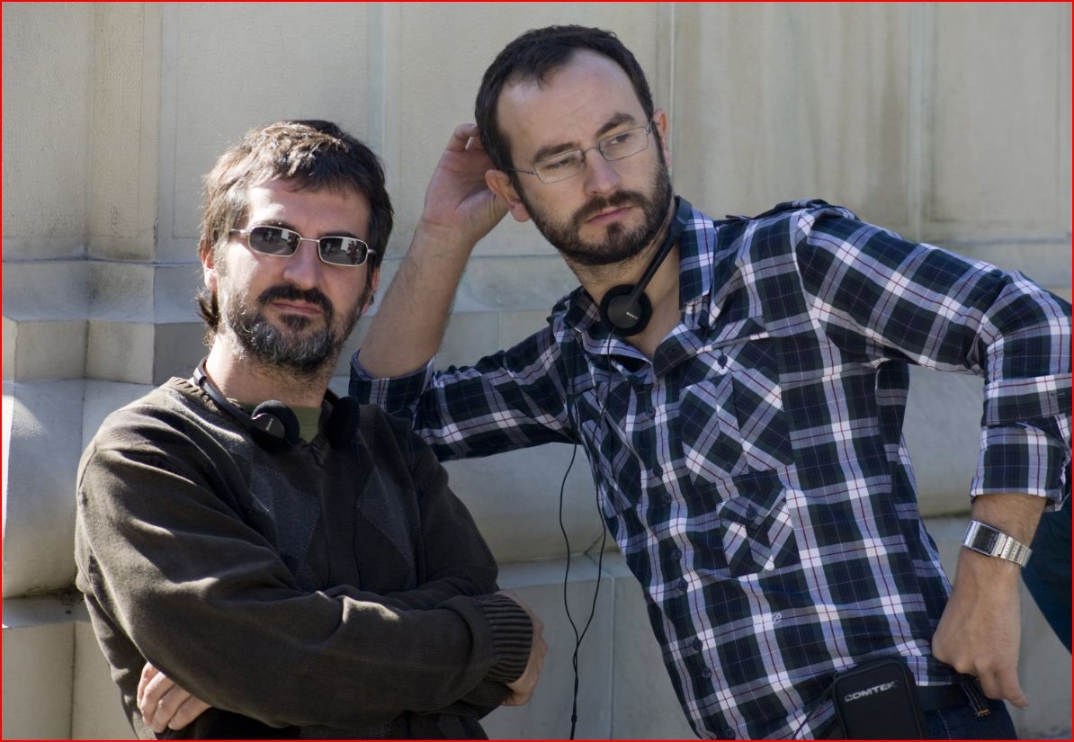 Still of Antonio Naharro and Álvaro Pastor in Yo, también (2009)