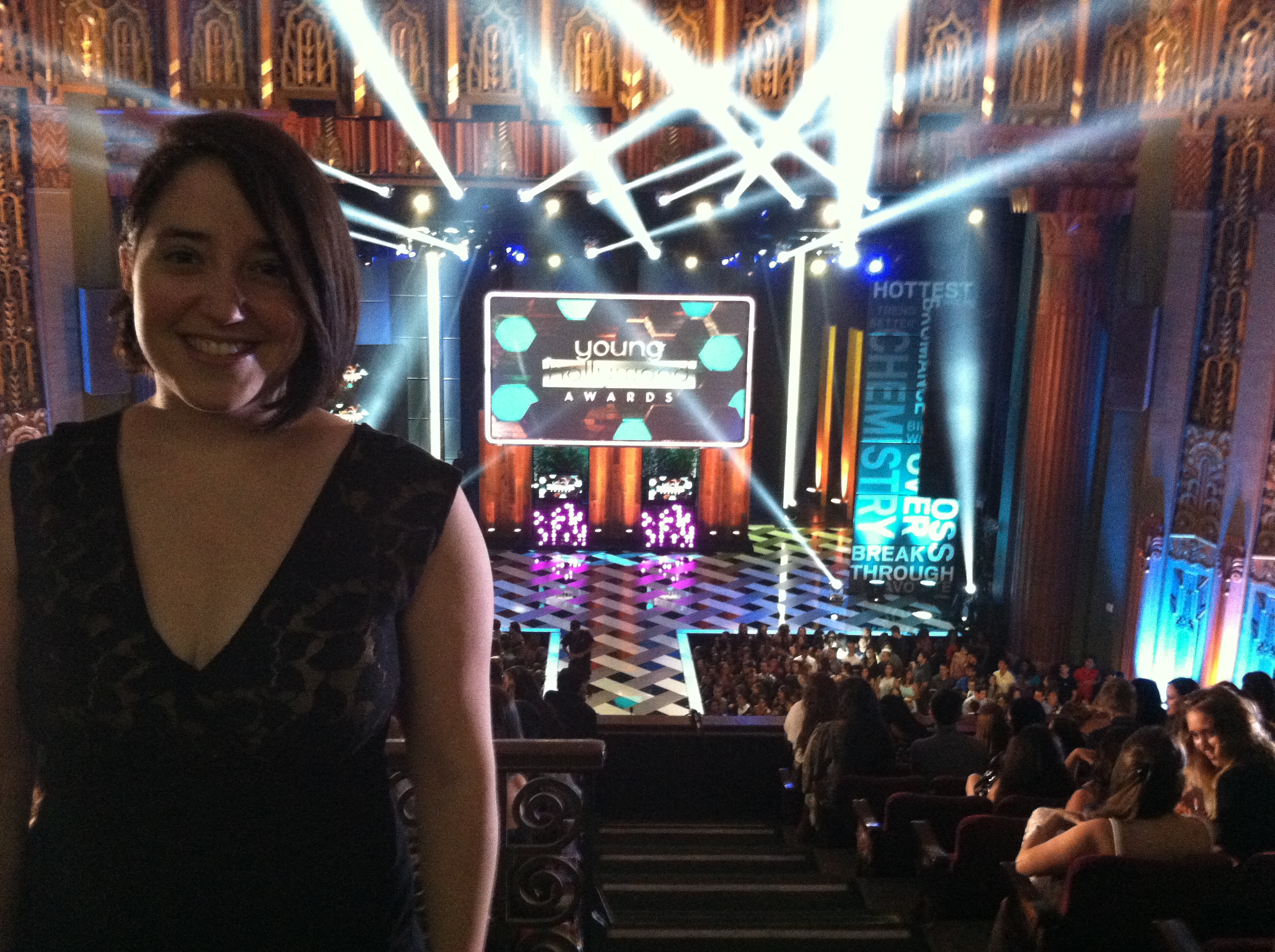 Maya at the 2014 Young Hollywood Awards