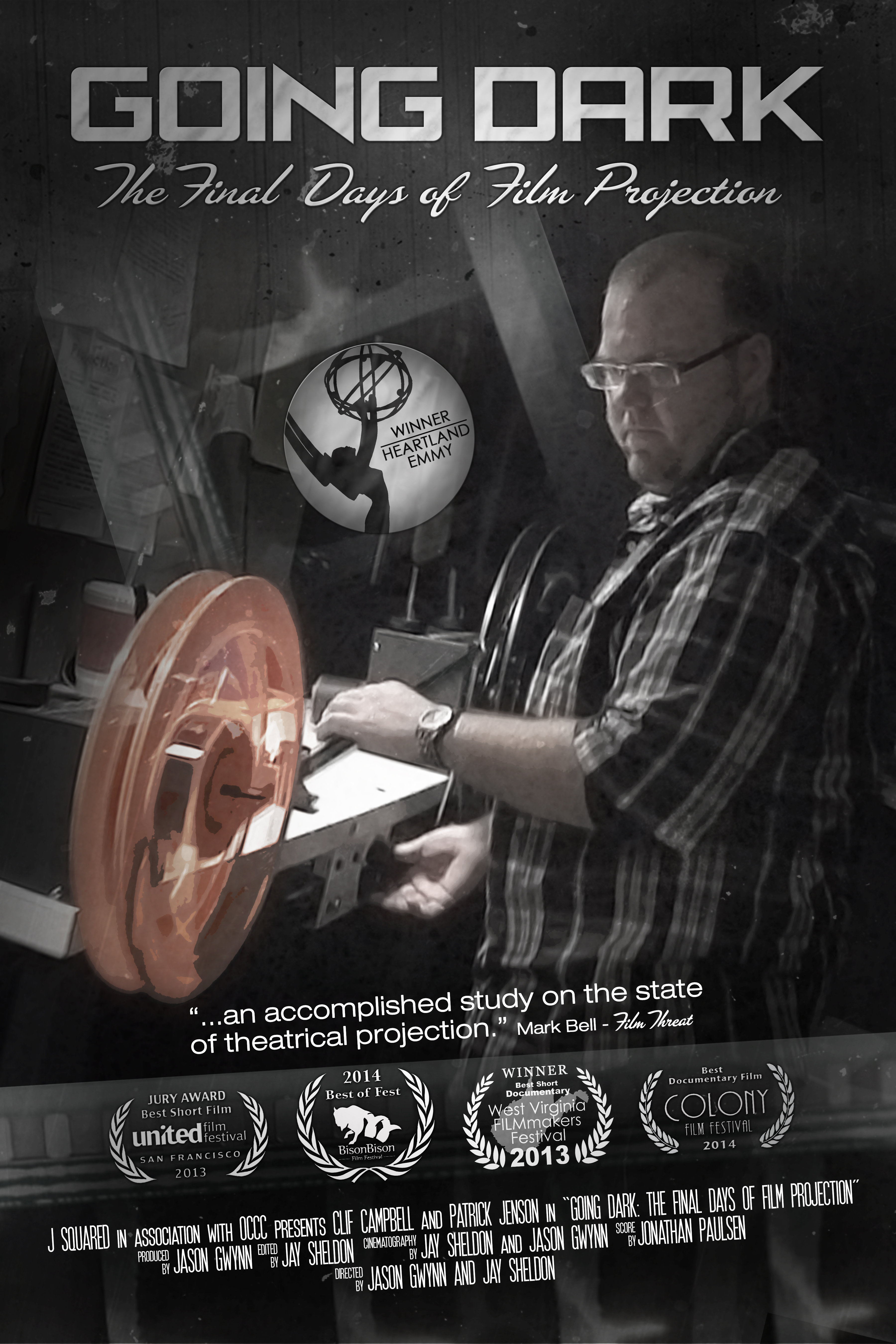 Official Poster of Going Dark: The Final Days of Film Projection