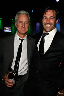 Jon Hamm and John Slattery