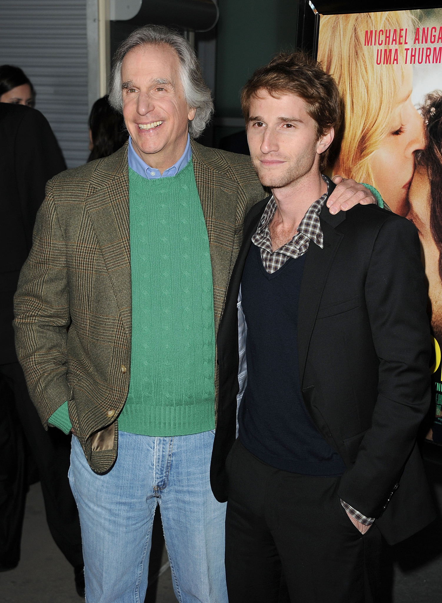 Henry Winkler and Max Winkler at event of Ceremony (2010)