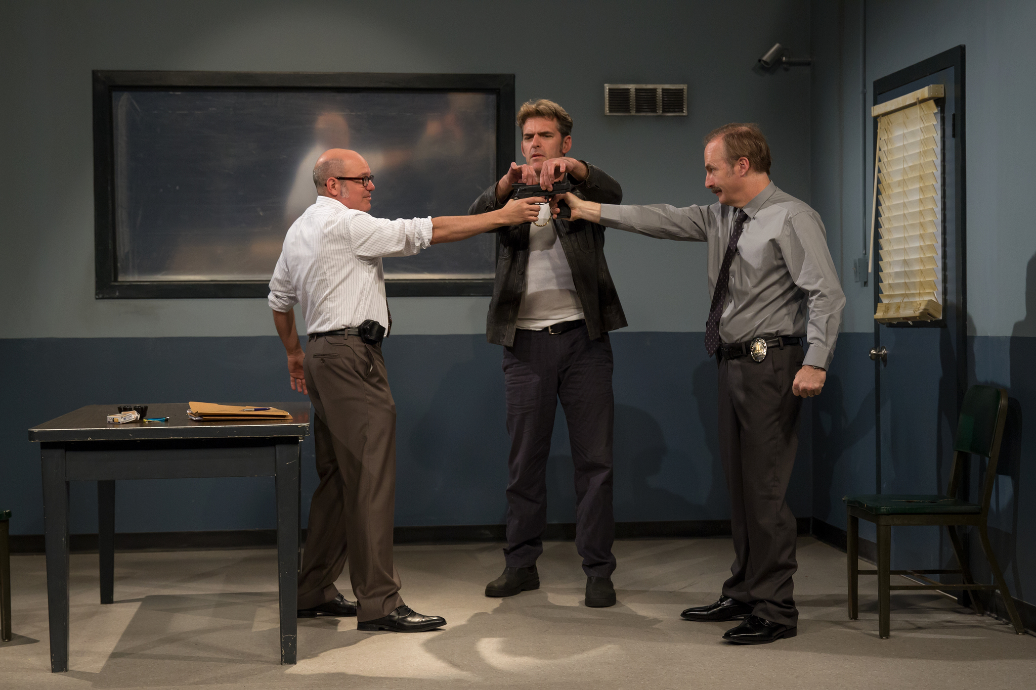 Still of David Cross, Jay Johnston and Bob Odenkirk in W/ Bob and David (2015)