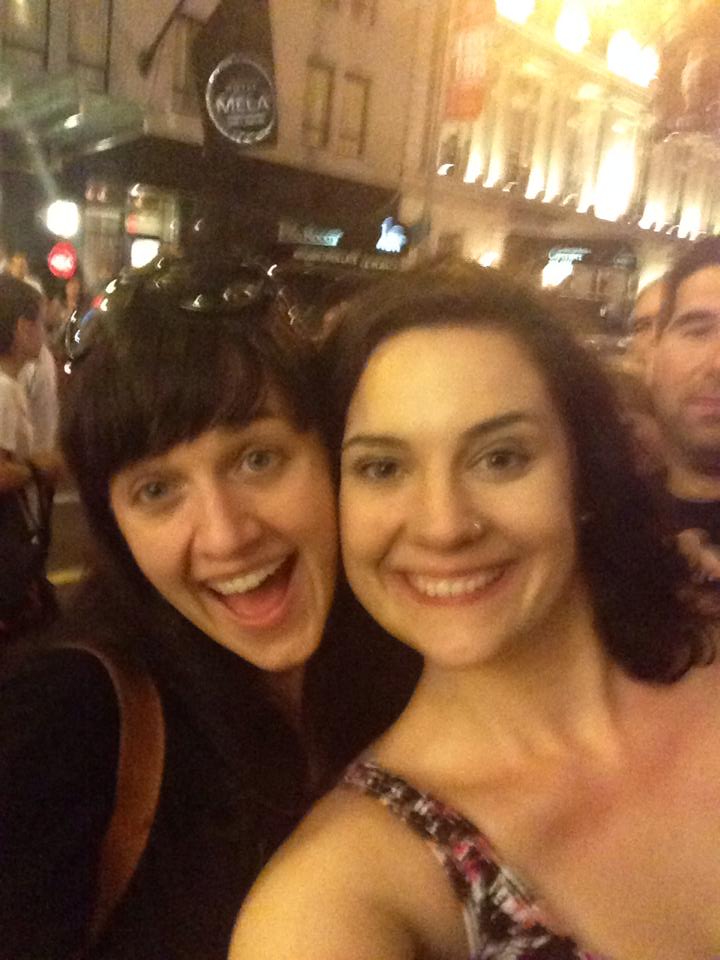 Carly and Tony Award winning actress, Lena Hall.