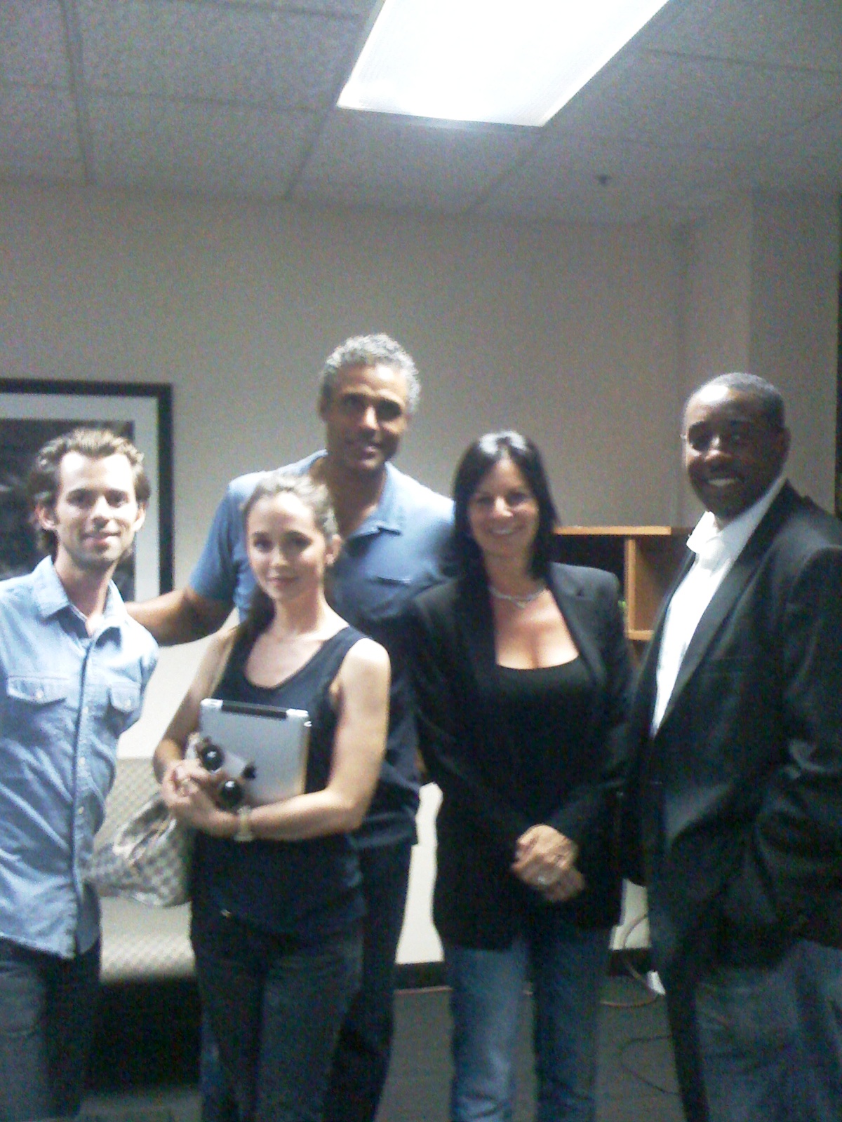 Rick Fox, Eliza Dushku, Page Ostrow & Jeff Porter