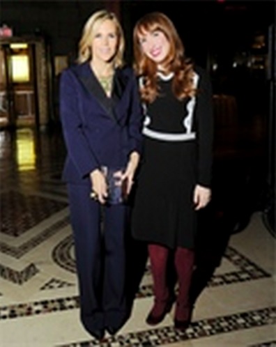 Tory Burch and Anais La Rocca at the Pheonix House Fashion Awards Gala