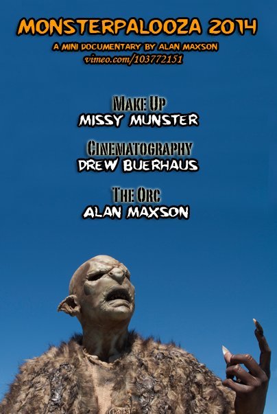 Monsterpalooza 2014 Short Film Promotional Poster.