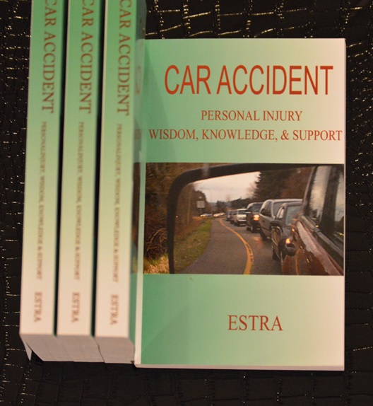 Car Accident by ESTRA ISBN: 978-0-578-09530-1 Price: $18.95 Available in Bookstores https://estras.blogspot.com