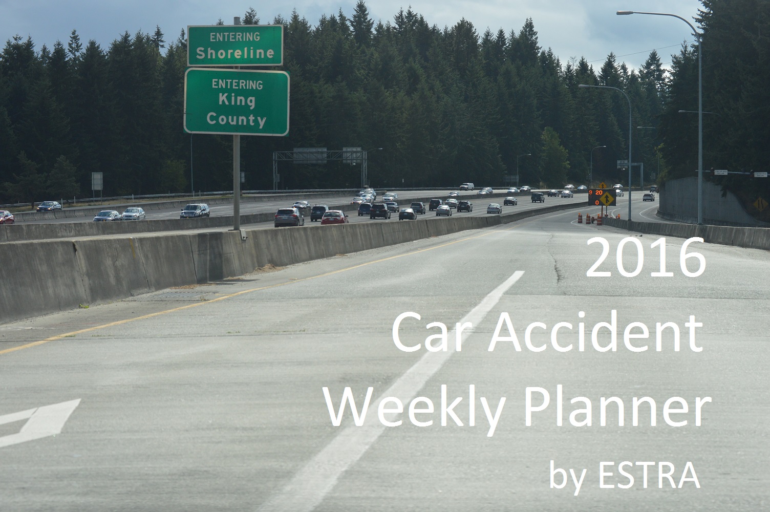 2016 Car Accident Weekly Planner by ESTRA. Pre-order on ESTRA Car Accident Official Site. 